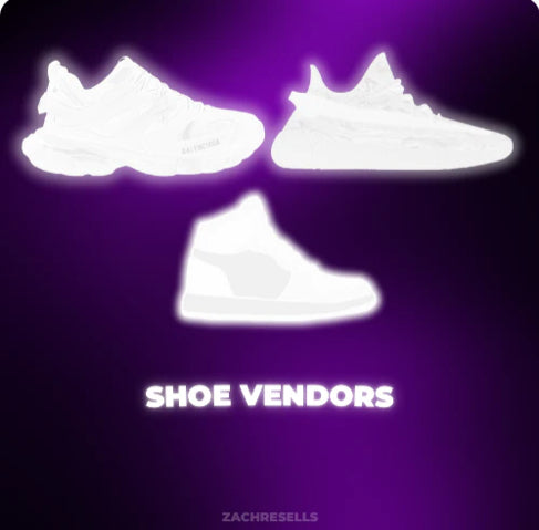 SHOE VENDOR BUNDLE